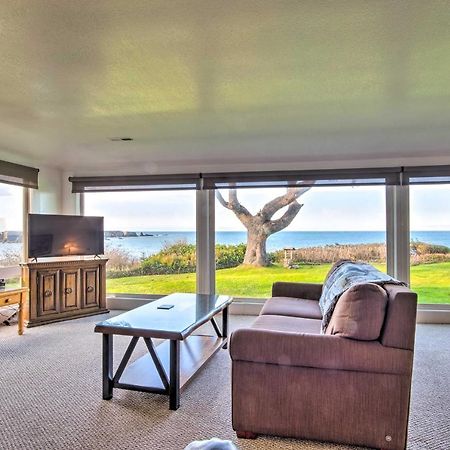 Cliffside Lighthouse Beach Home With Ocean View Coos Bay Exteriör bild